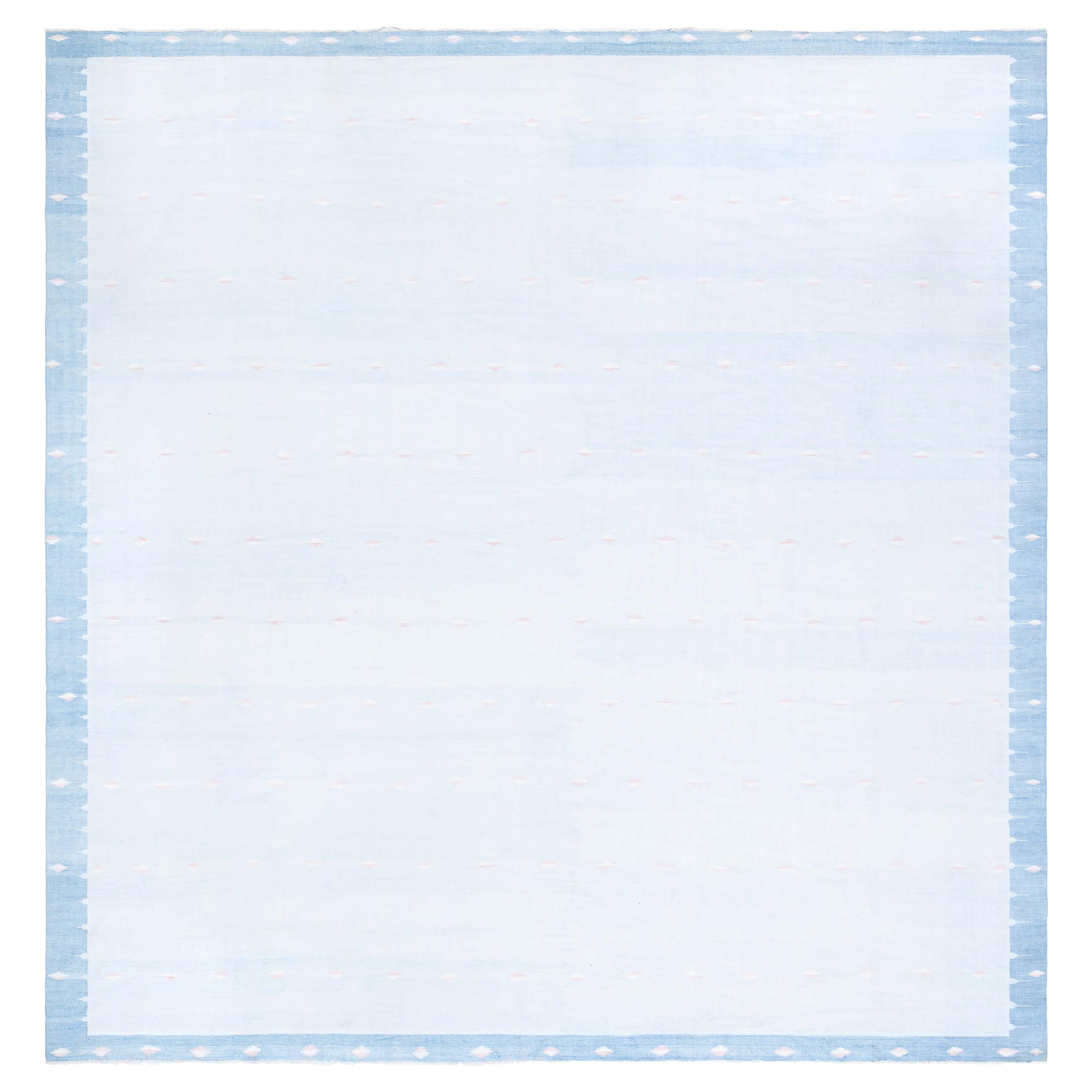 Vintage Indian Dhurrie Rug Doris Leslie Blau For Sale