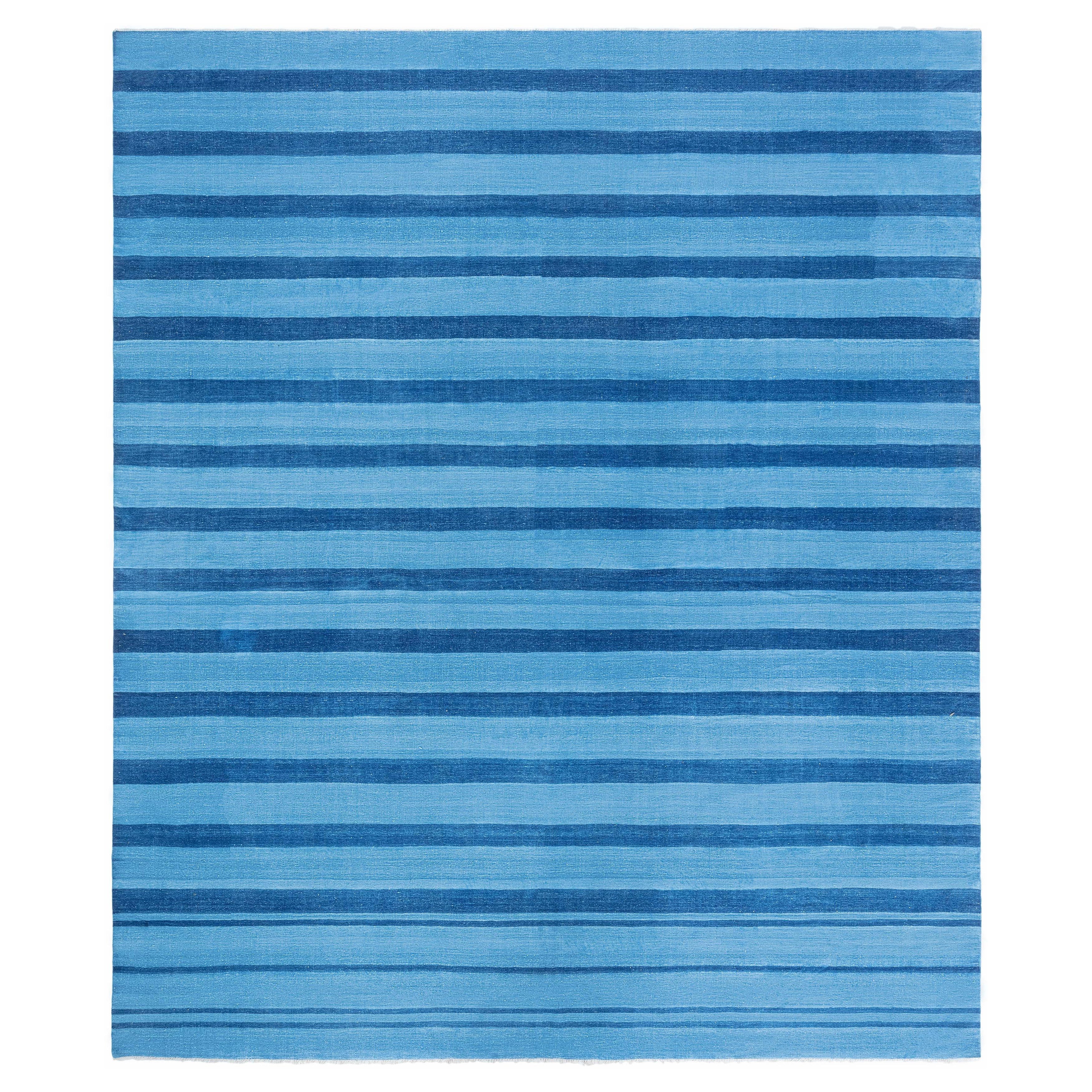 Indischer Dhurrie-Teppich Doris Leslie Blau, Vintage