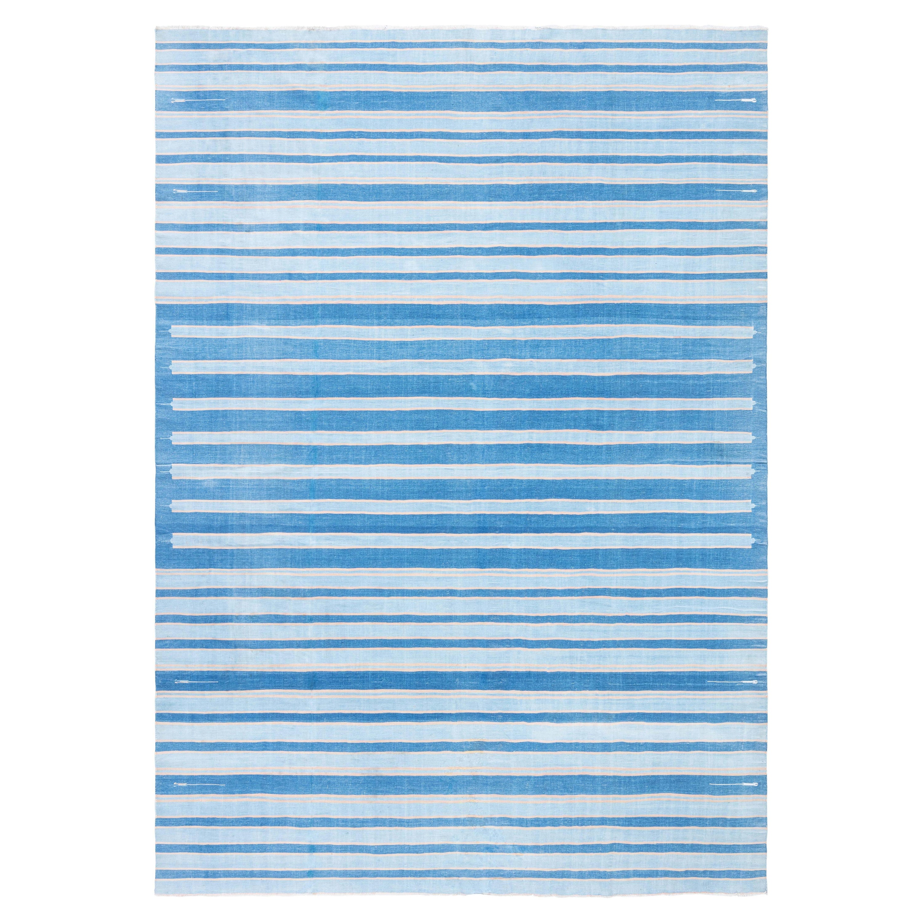 Vintage Indian Dhurrie Rug Doris Leslie Blau
