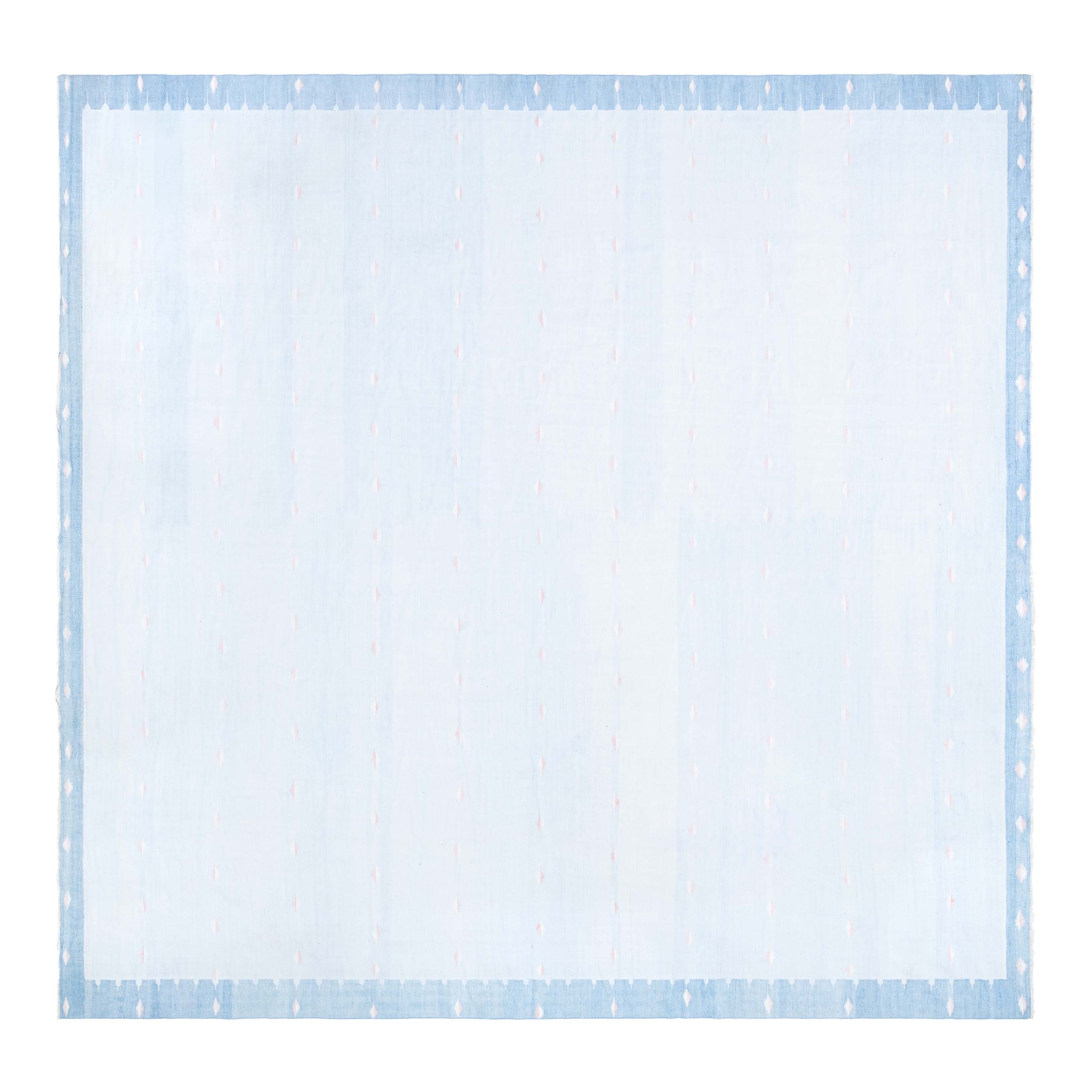 Indischer Dhurrie-Teppich Doris Leslie Blau, Vintage im Angebot