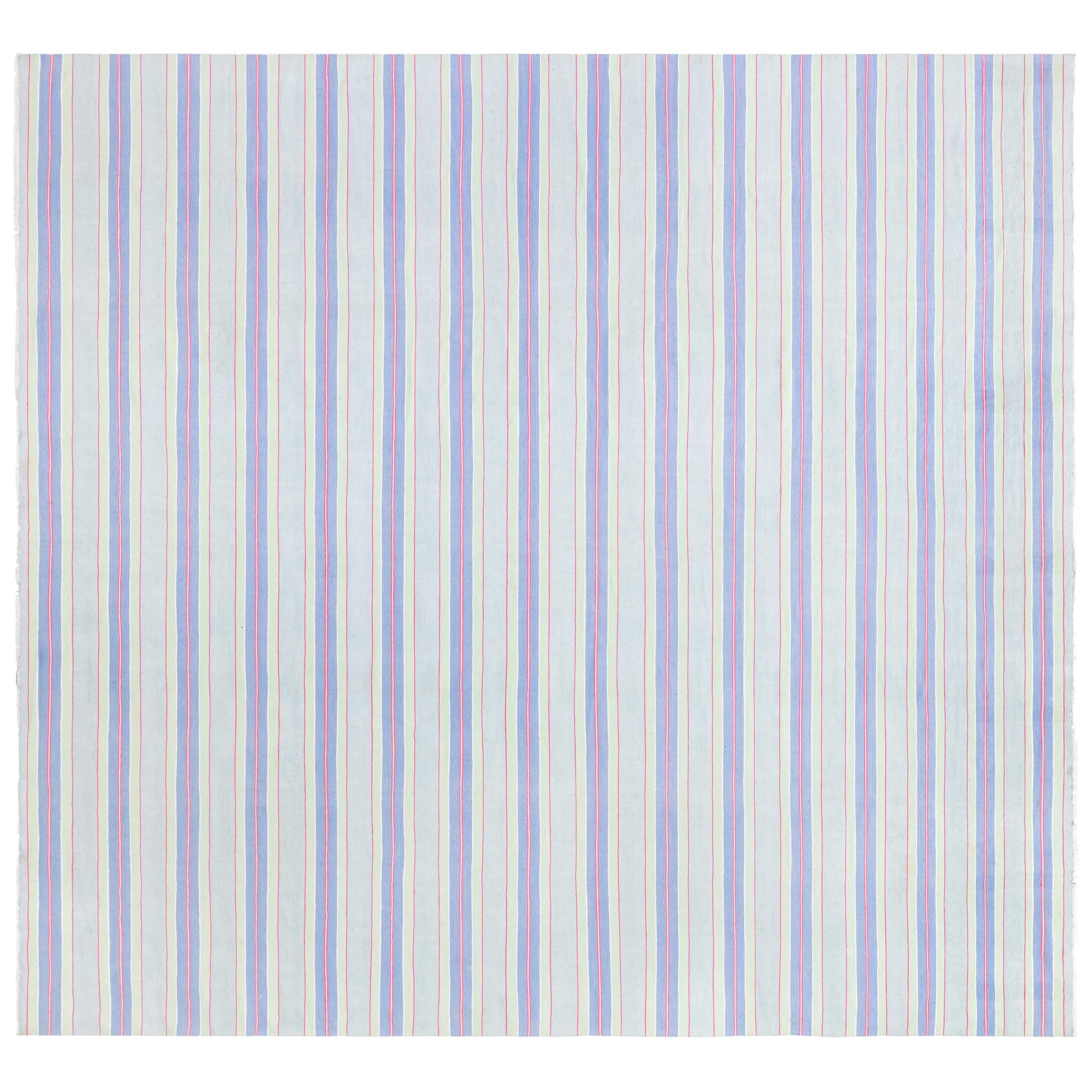 Vintage Indian Dhurrie Rug Doris Leslie Blau