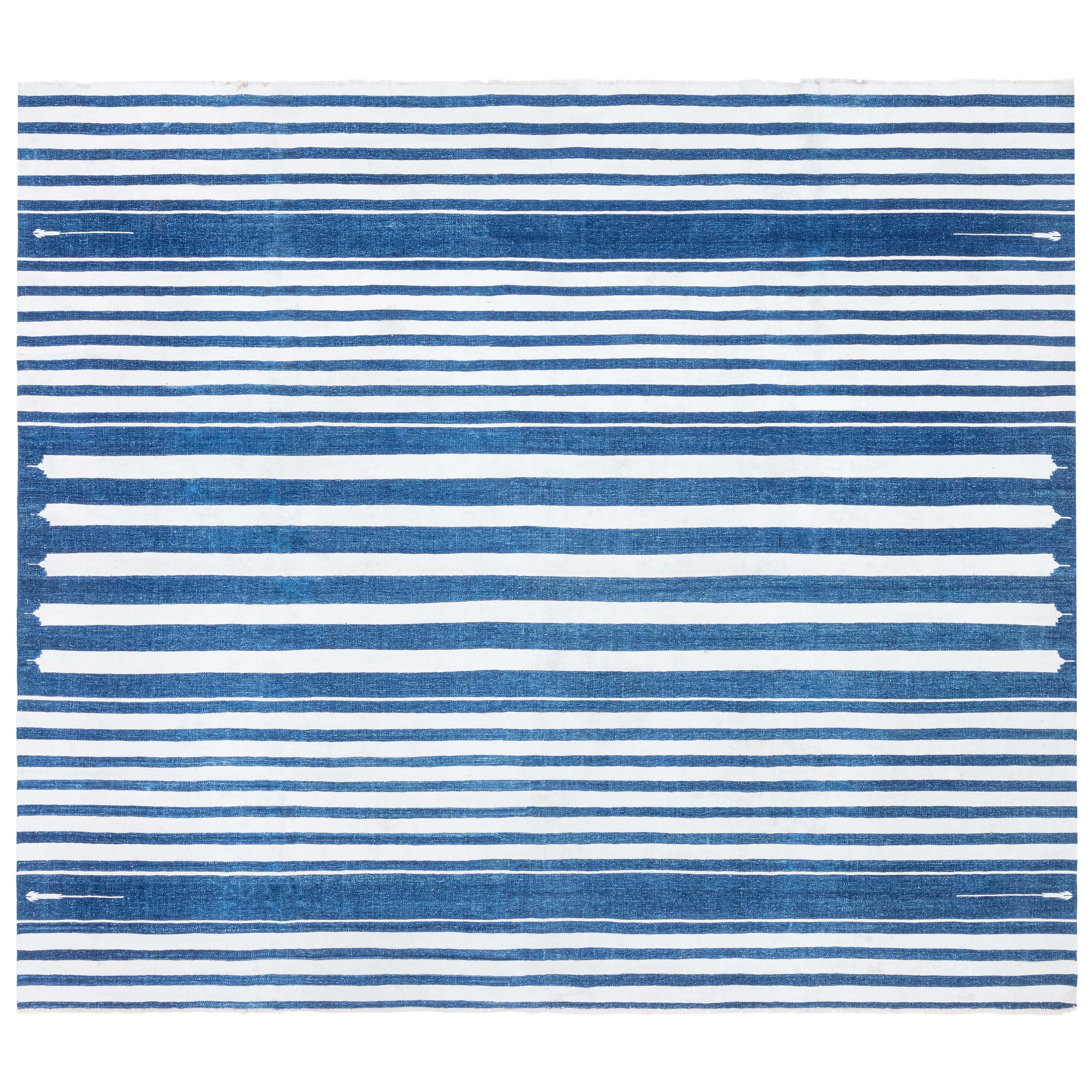 Vintage Indian Dhurrie Rug Doris Leslie Blau