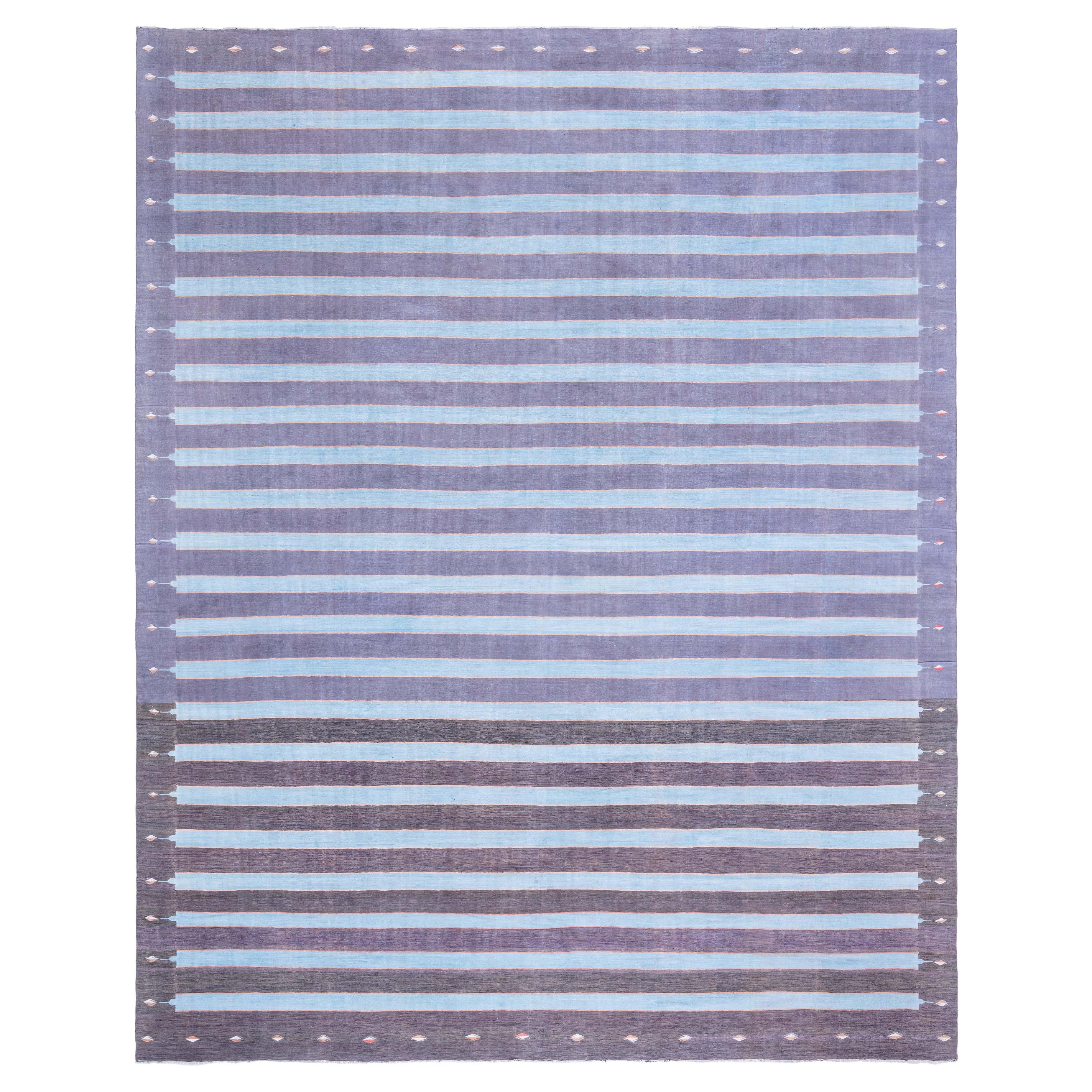 Vintage Indian Dhurrie Rug Doris Leslie Blau