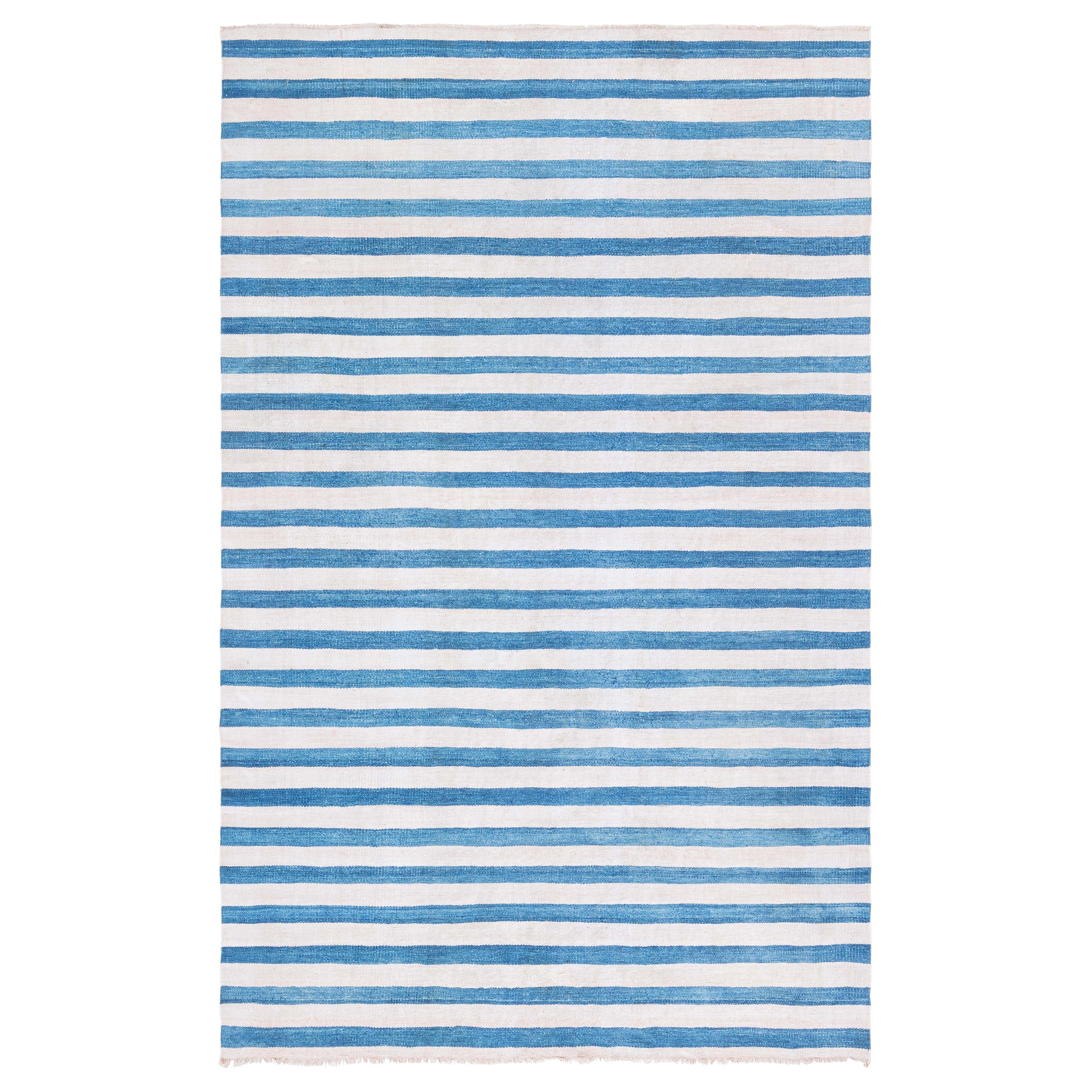 Vintage Indian Dhurrie Rug Doris Leslie Blau