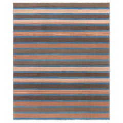 Tapis Dhurrie indien vintage Doris Leslie Blau