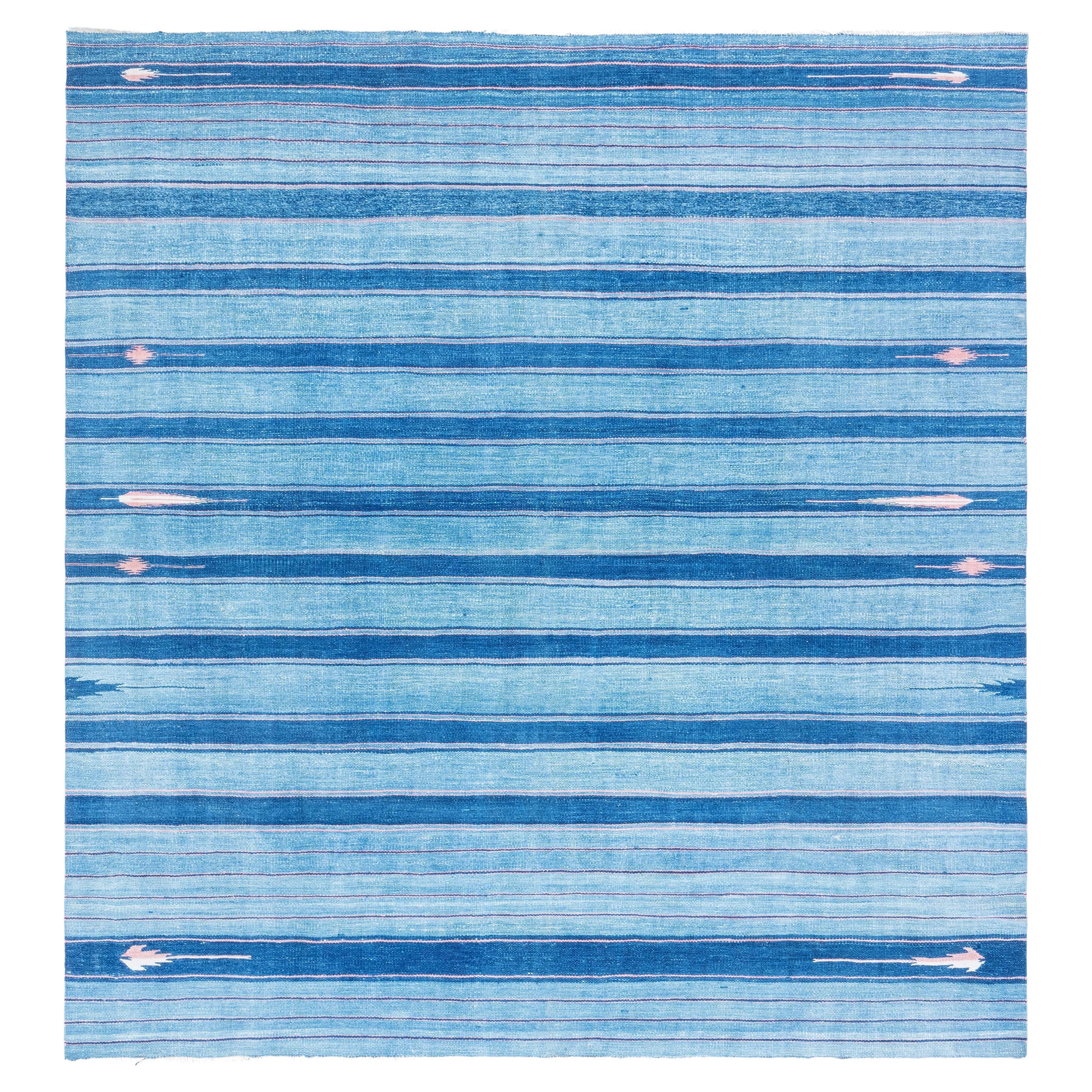 Vintage Indian Dhurrie Rug Doris Leslie Blau