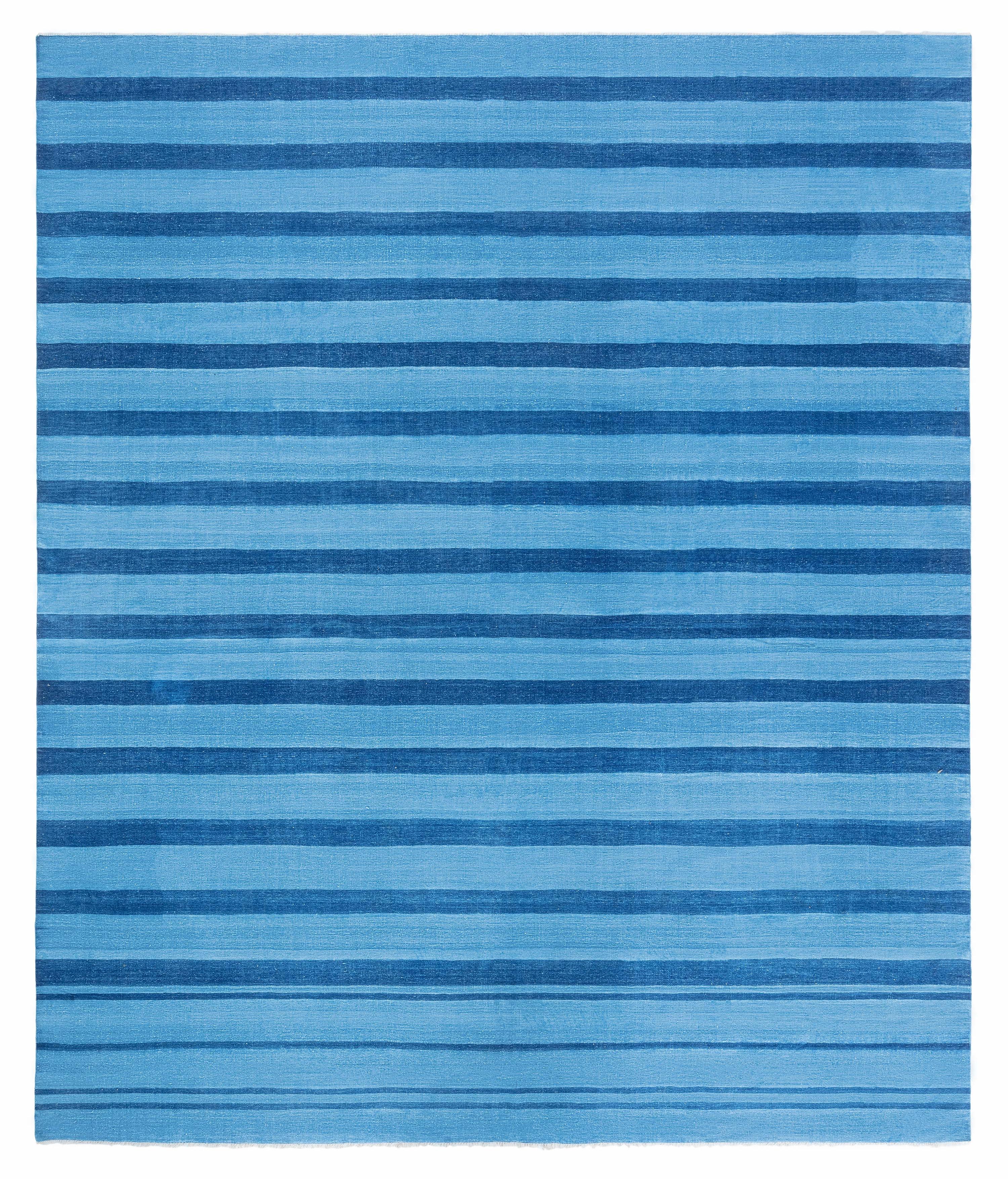 Vintage Indian Dhurrie Rug Doris Leslie Blau For Sale