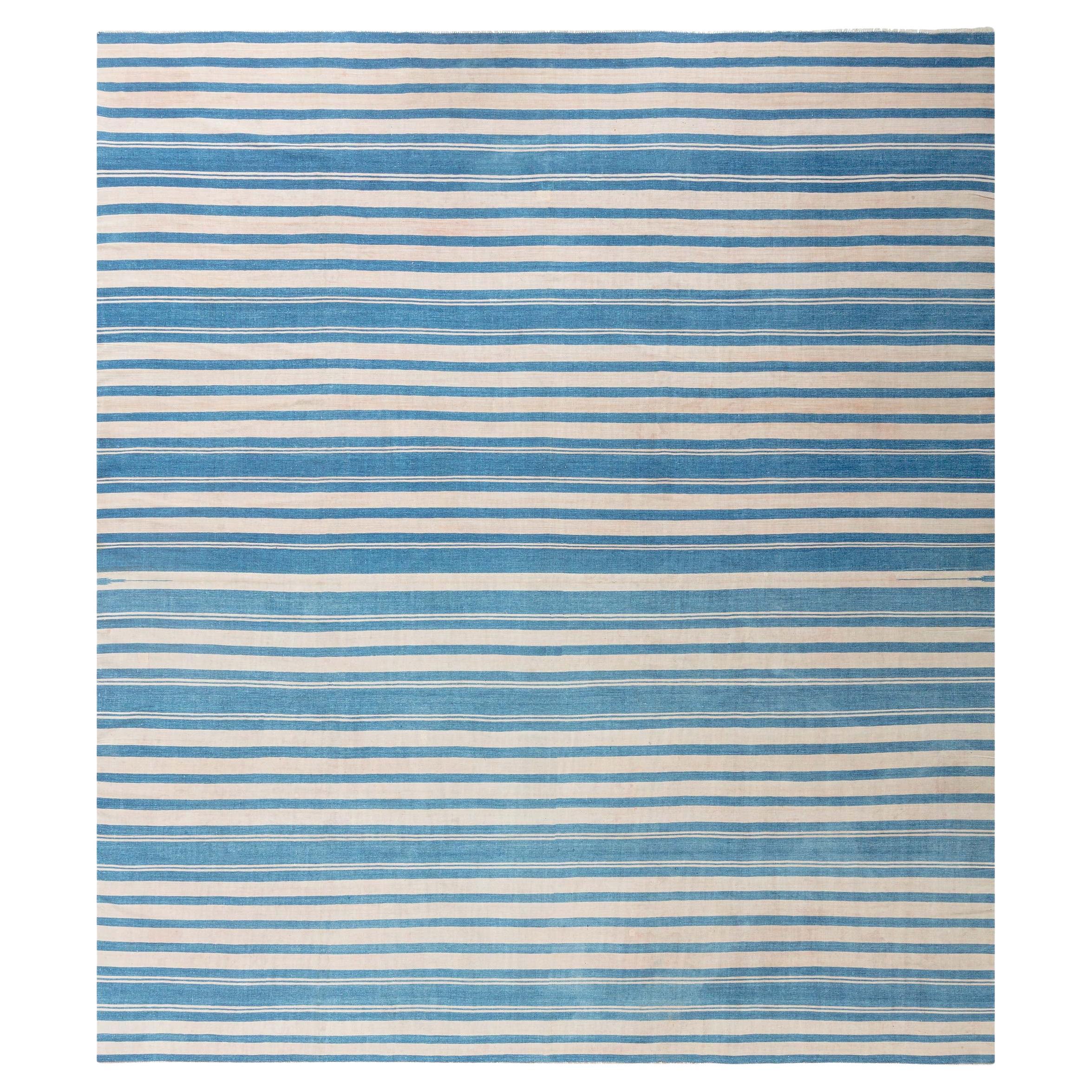 Vintage Indian Dhurrie Rug