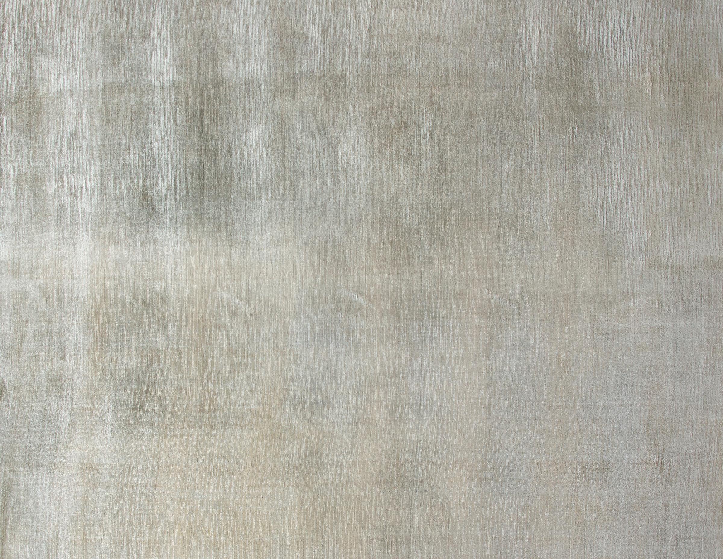 Modern Vintage Indian Gabben-Style Silk Rug For Sale
