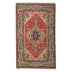 Vintage Indian Heriz Rug