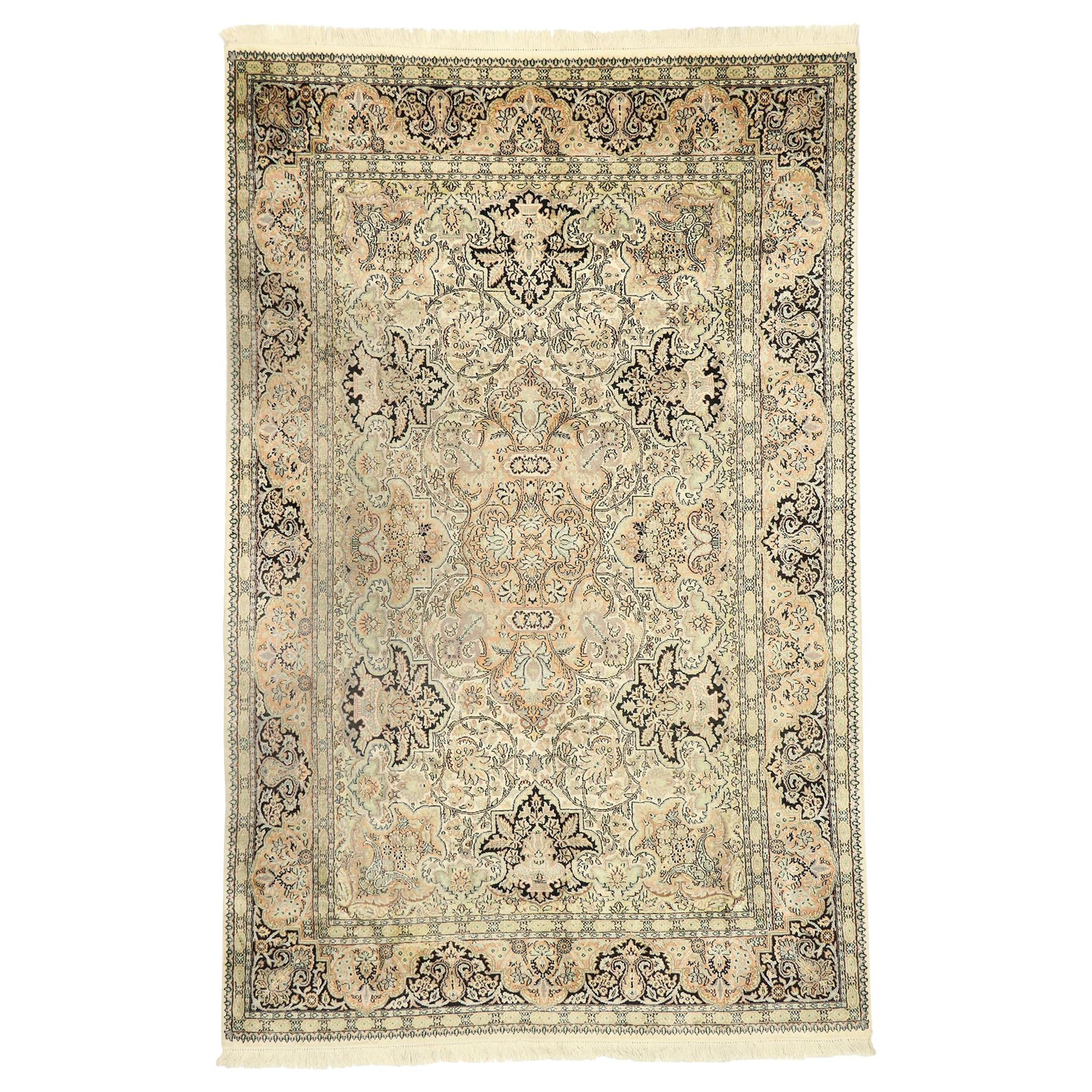 How much does a silk rug cost?