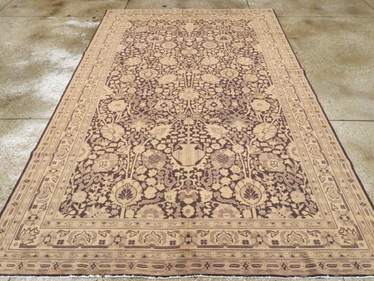 Vintage Indian Lahore Carpet For Sale at 1stDibs