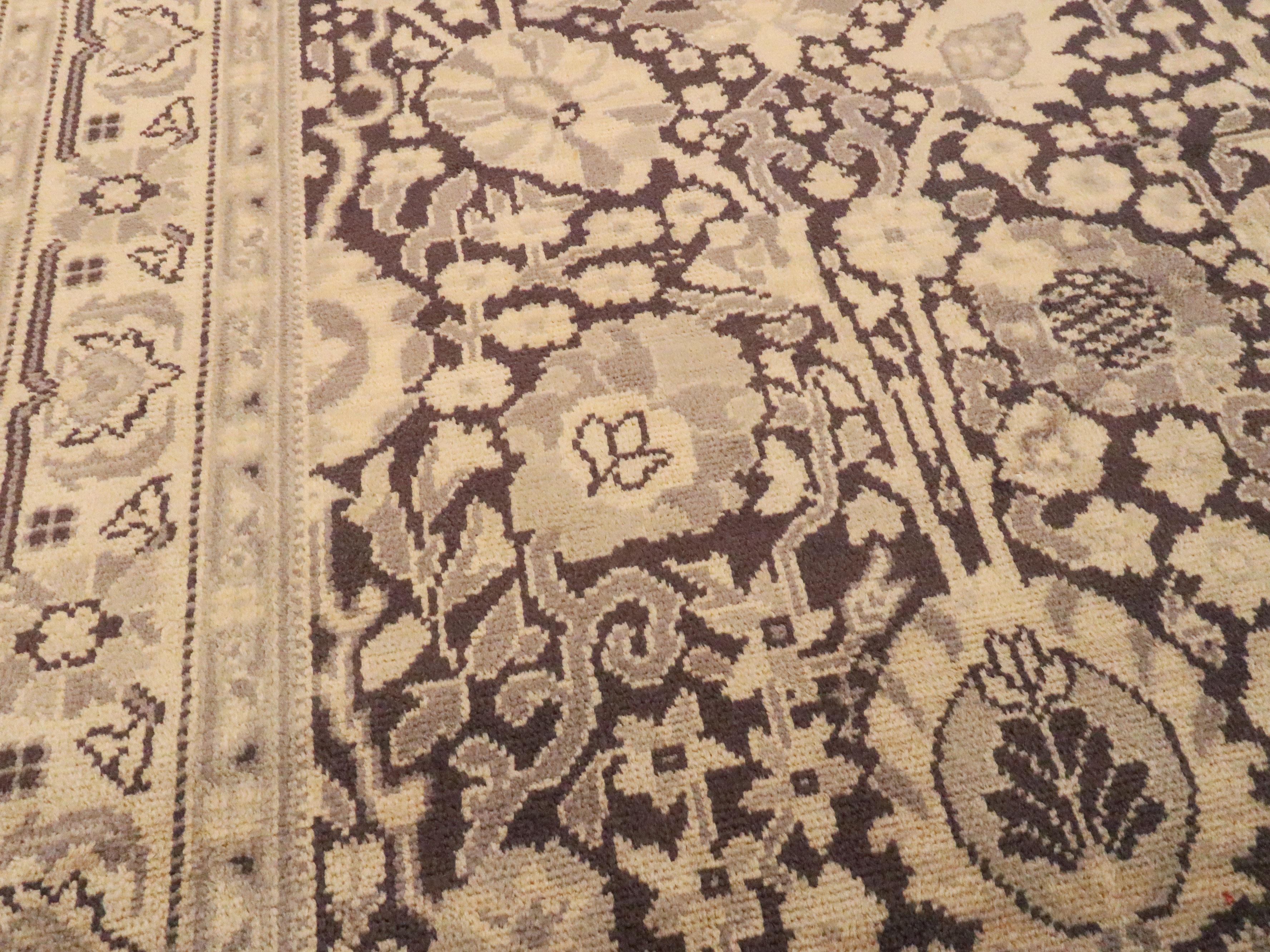 Tapis indien vintage de Lahore Bon état - En vente à New York, NY