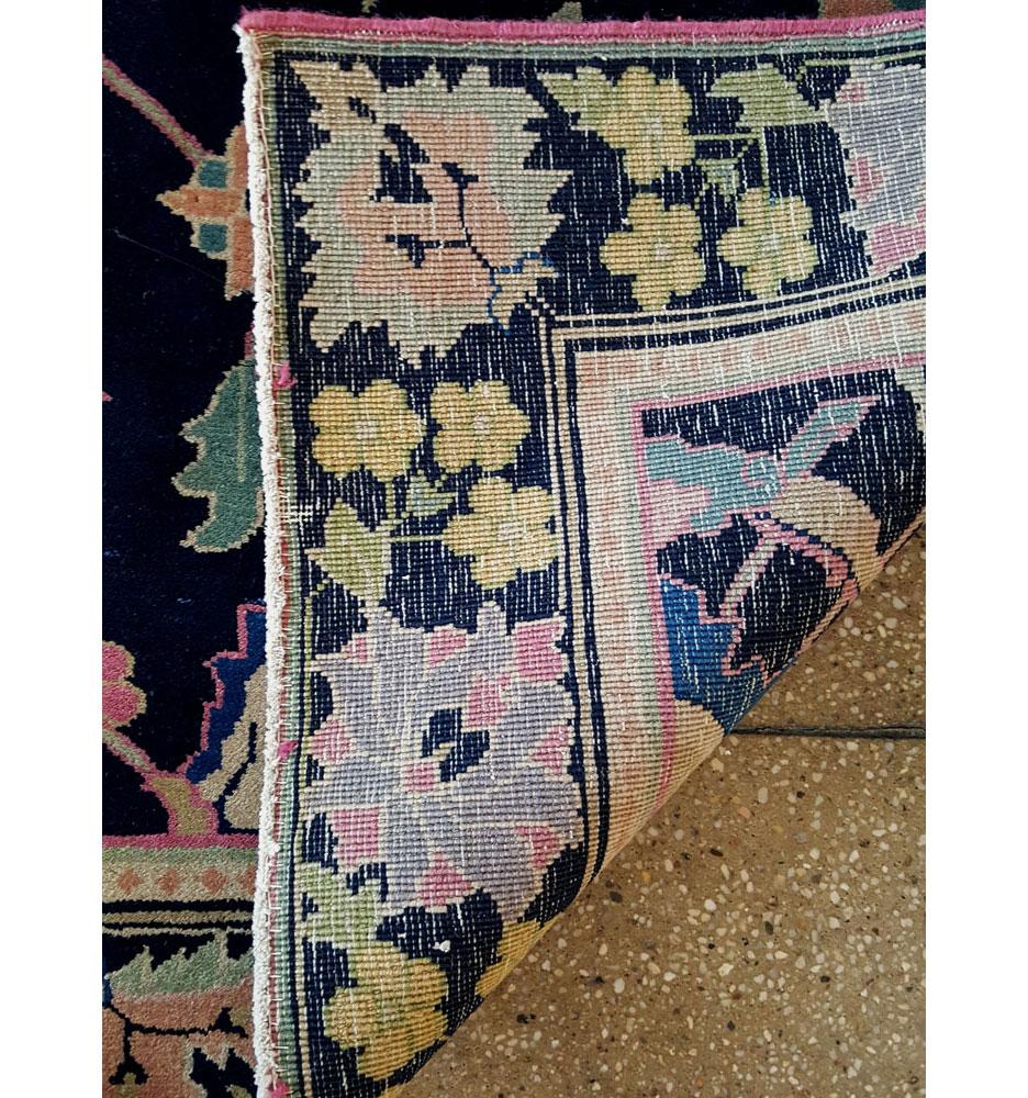 Indischer Lahore-Teppich, Vintage (20. Jahrhundert) im Angebot