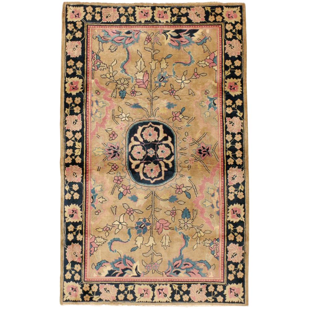 Vintage Indian Lahore Rug For Sale at 1stdibs