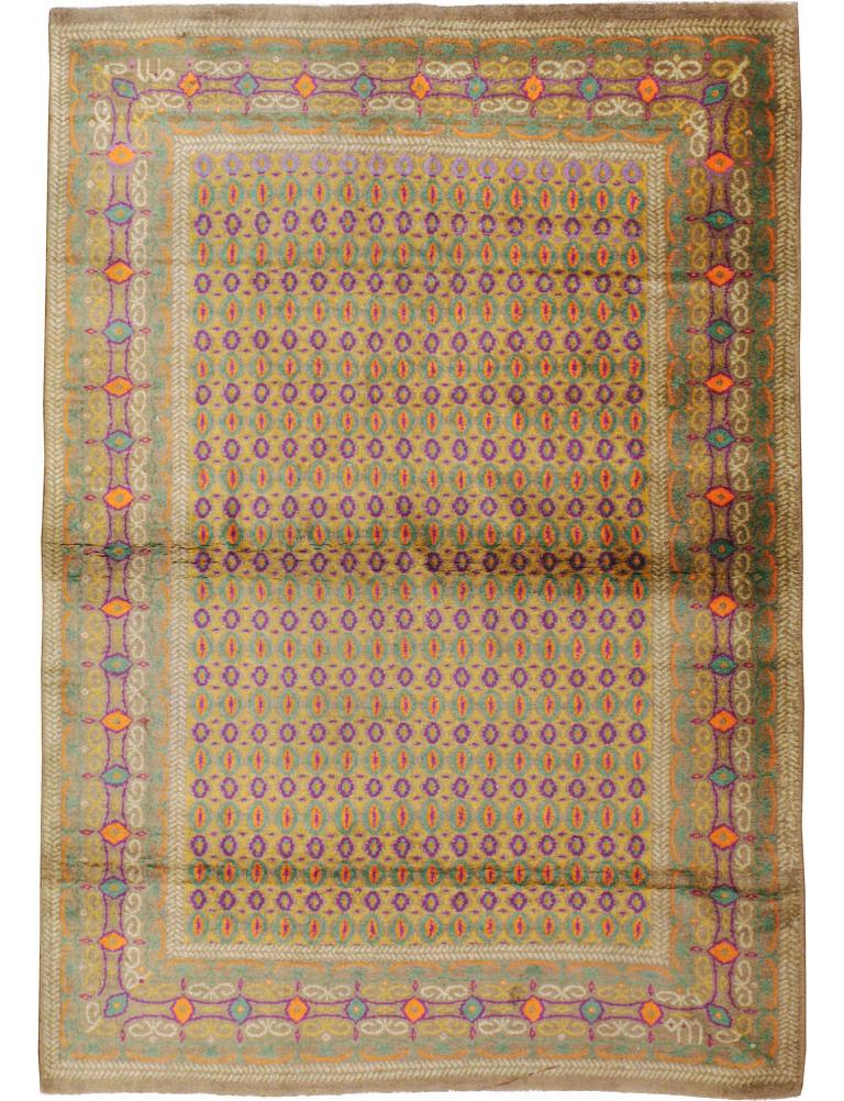 Vintage Indian Lahore Rug For Sale