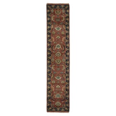 1970's Indian Mahal Carpet with Traditional Style