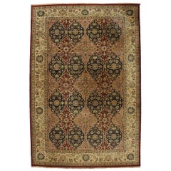 Retro Indian Palace Rug with Old World Baroque Style