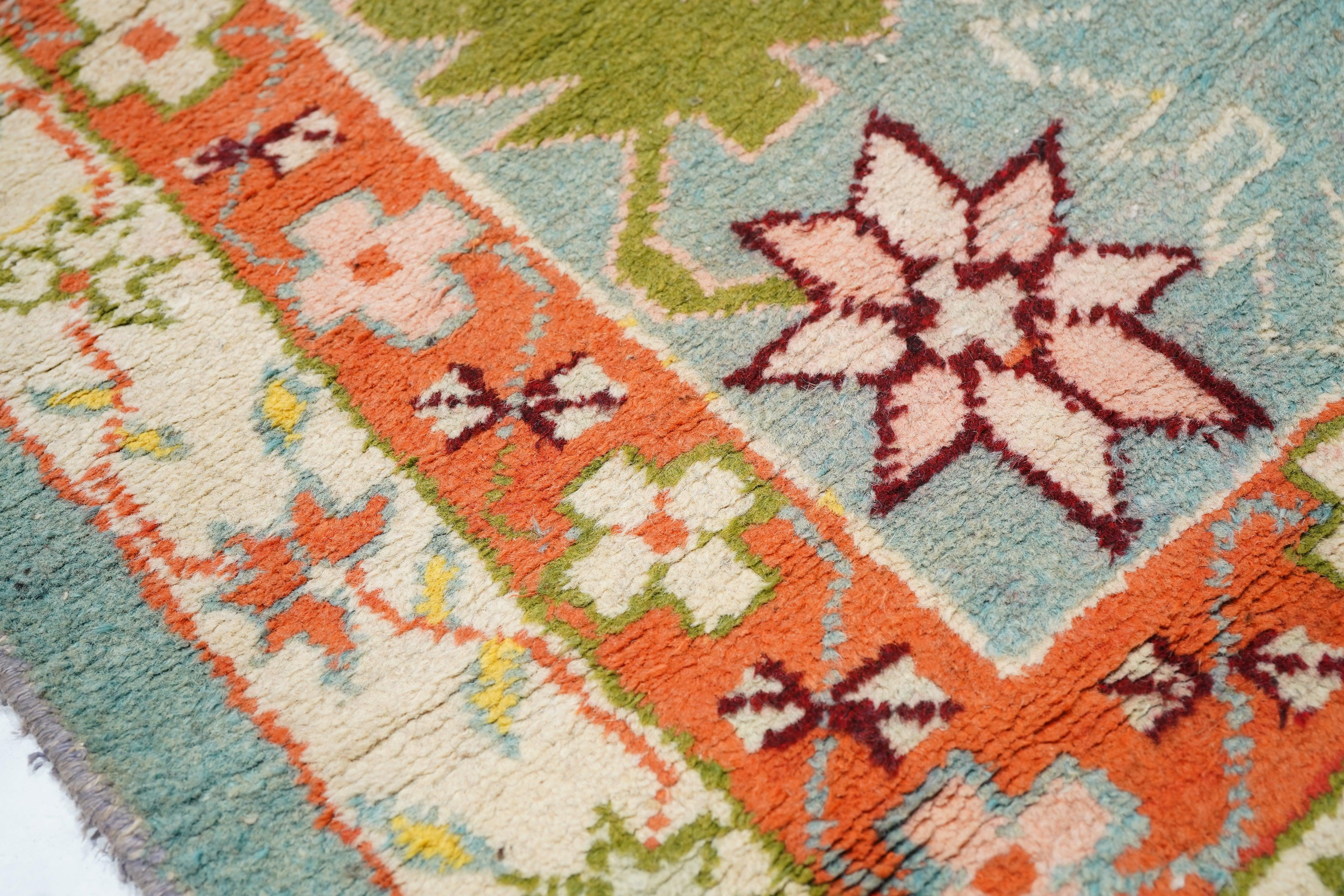 Indischer Vintage-Teppich 12'1'' x 17'8'' (20. Jahrhundert) im Angebot