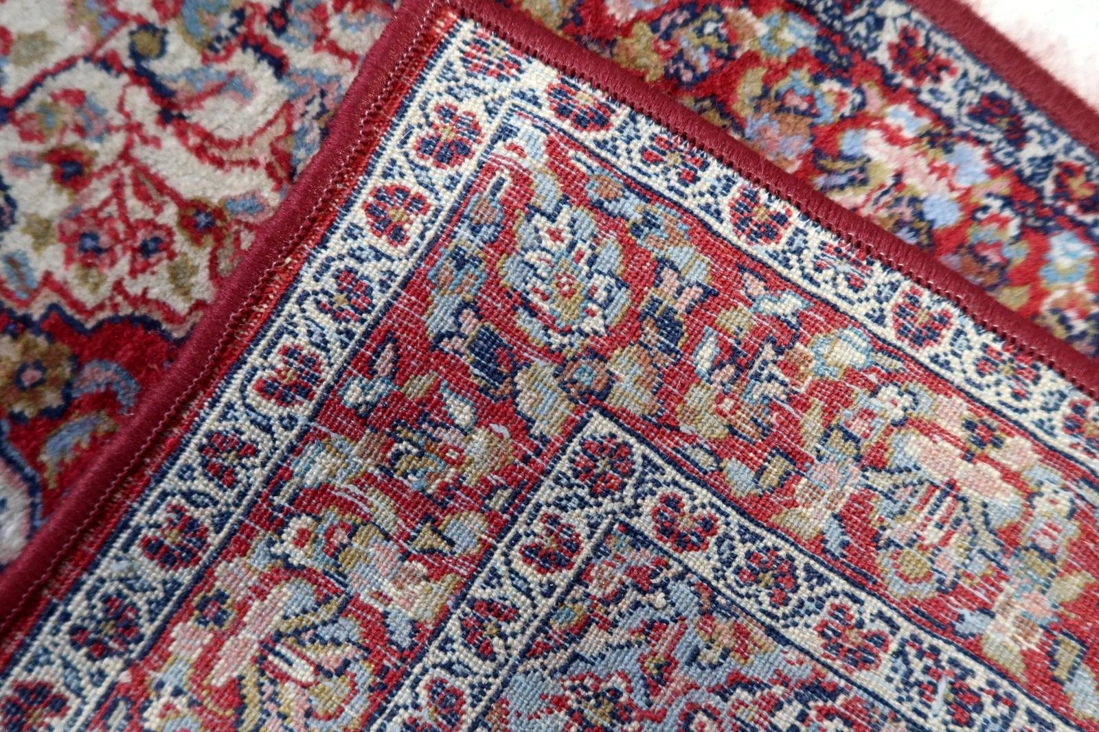 Indischer Vintage-Teppich 2.1' x 3.9', 1970er Jahre - 1C1121 im Angebot 5