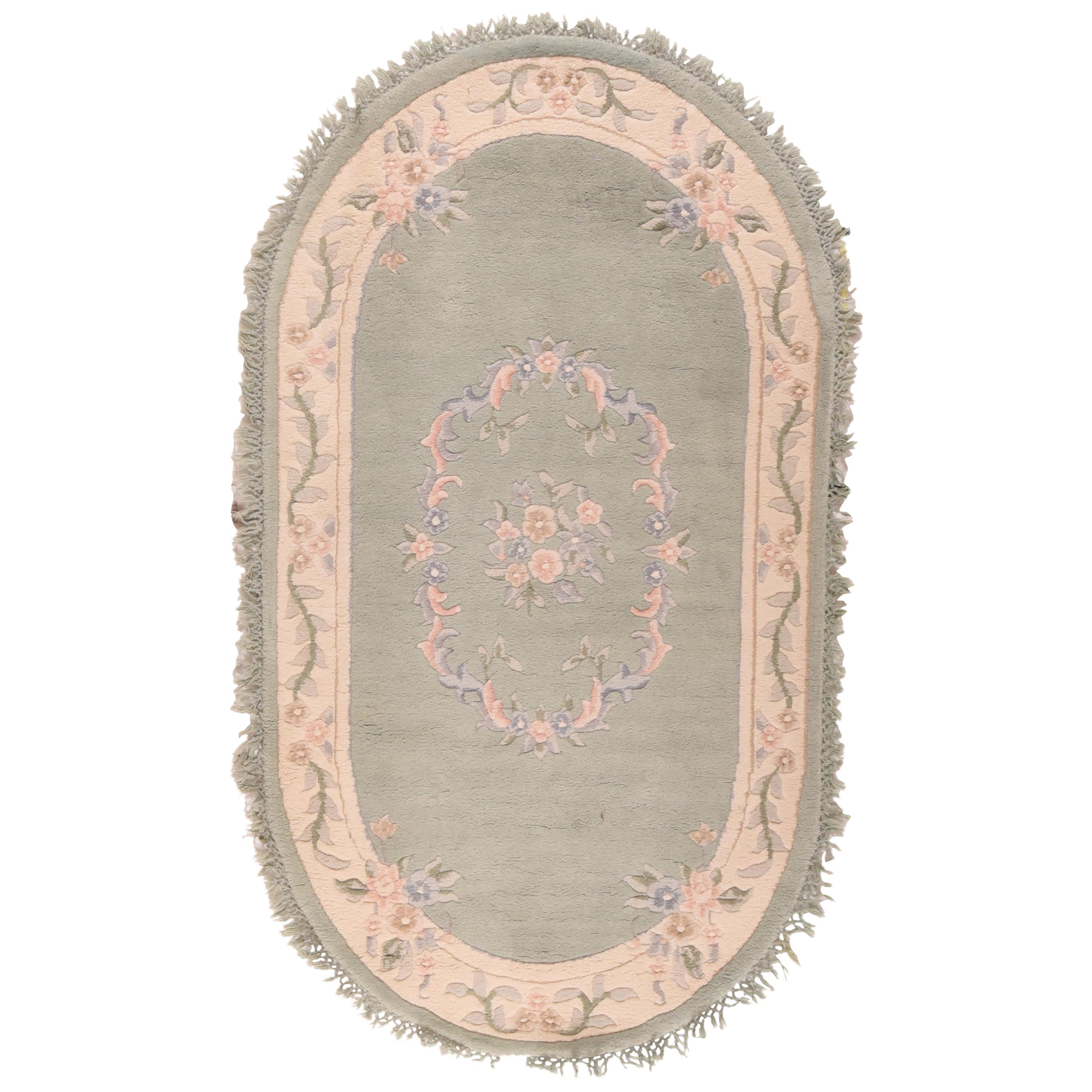 Tapis de zone indienne vintage en vente