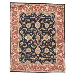 Vintage Indian Rug, Timeless Elegance Meets Traditional Sensibility