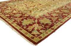 Vintage Indian Rug with Arts & Crafts Style Inspired by William Morris