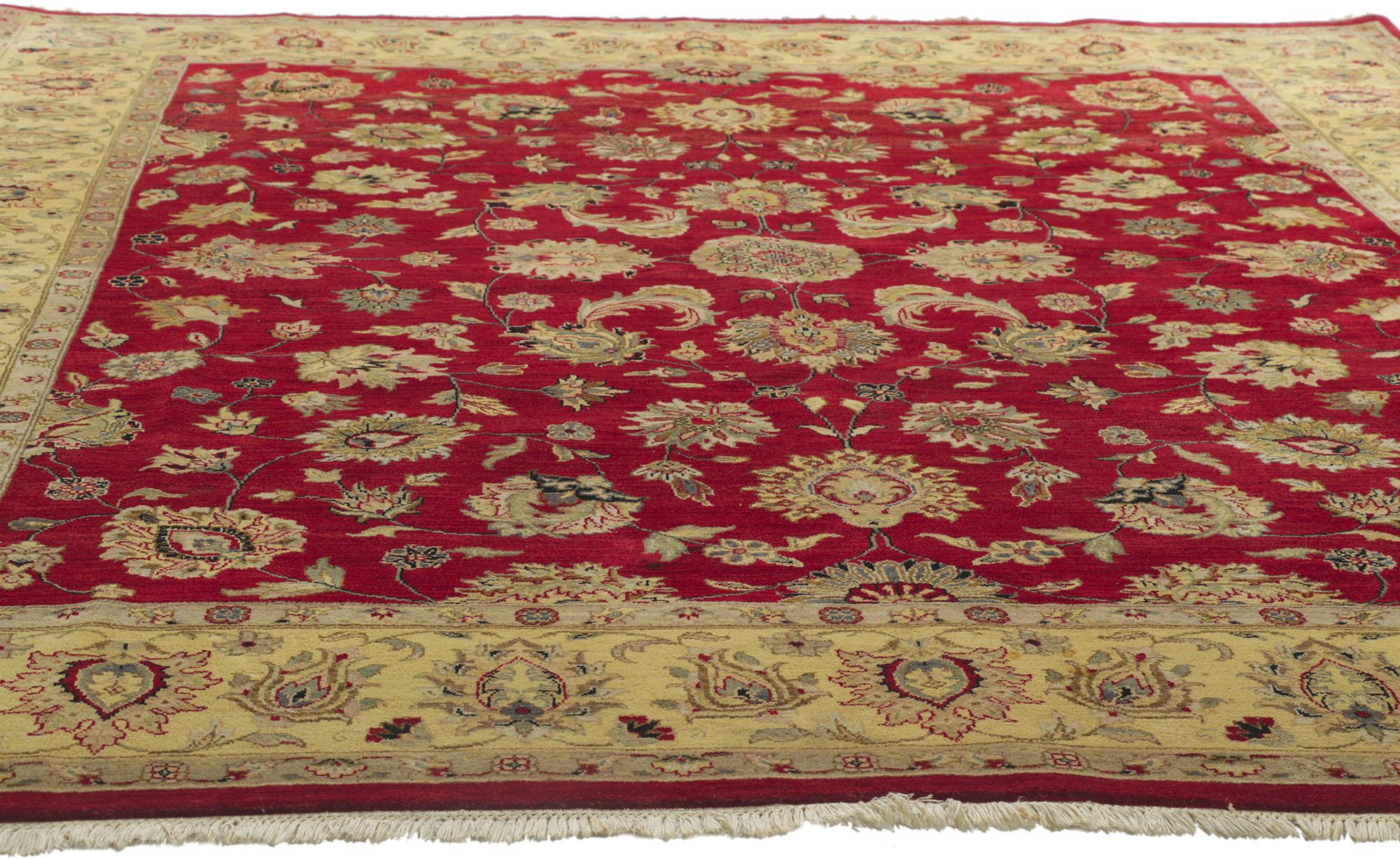 Vittoriano Tappeto indiano vintage in stile vittoriano in vendita