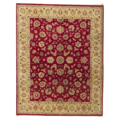 Vintage Indian Rug with Victorian Style