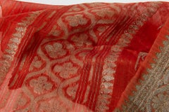Indian Sari Coral Color New Idea for Unusual Curtains Also