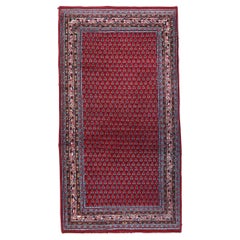 Vintage Indian Seraband Rug, 1970s, 1C895 Vintage Indian Seraband Rug, 1970s, 1C895