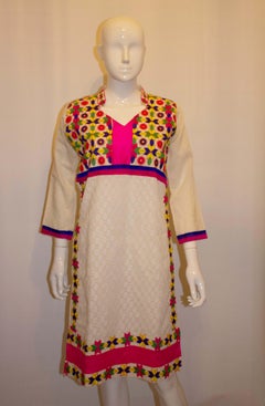 Vintage Indian Summer Dress