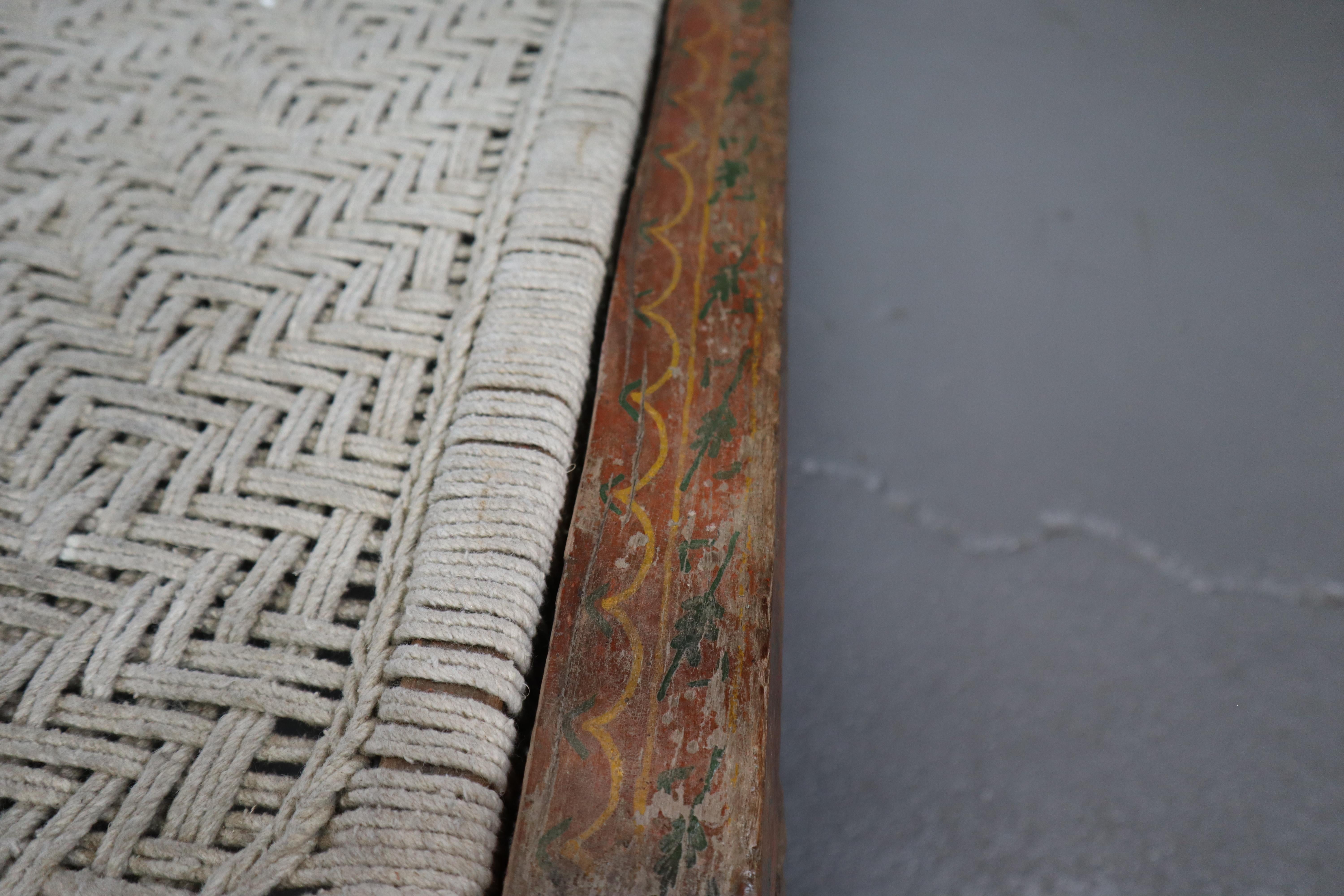Anglo-Indian Vintage Indian traditional Charpoy daybed 