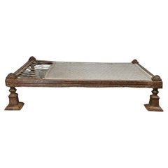 Vintage Indian traditional Charpoy daybed 