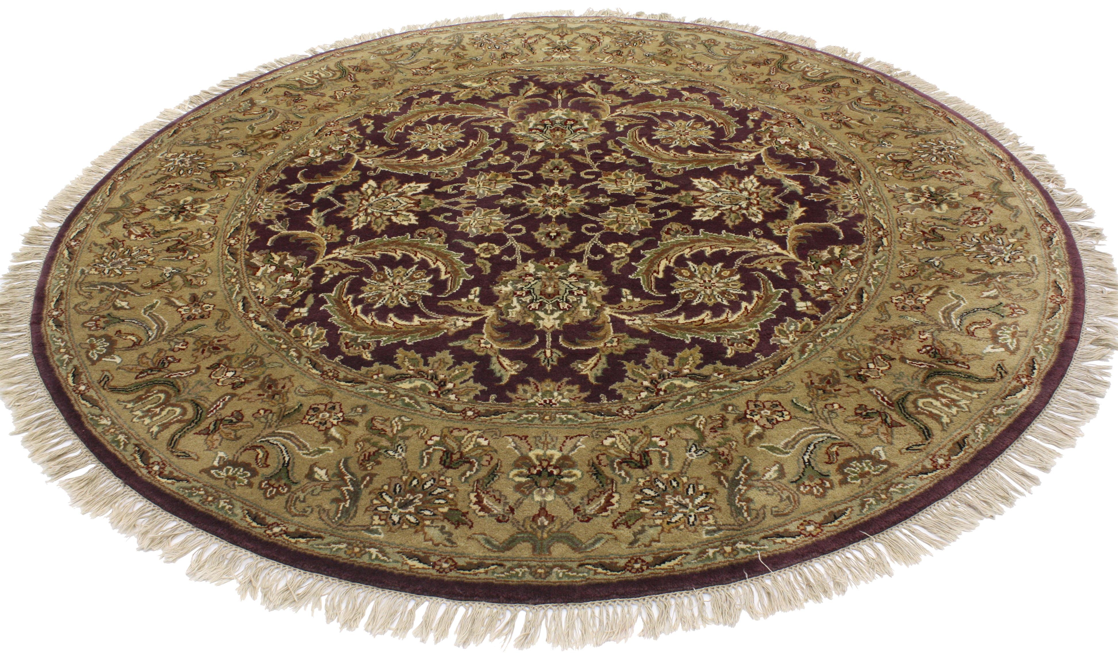 round rug