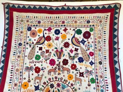 Vintage Indian Wedding Canopy with Hand Embroidered Tribal Designs