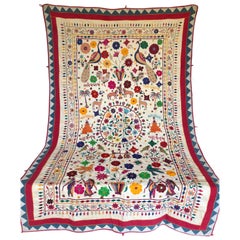 Vintage Indian Wedding Canopy with Hand Embroidered Tribal Designs