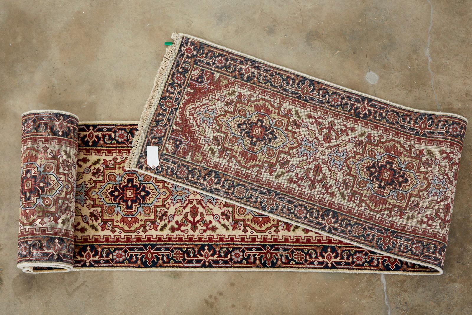 Indo Persian Serapi Design Runner  For Sale 12