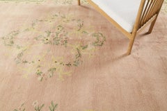 Vintage Indo Savonnerie Rug