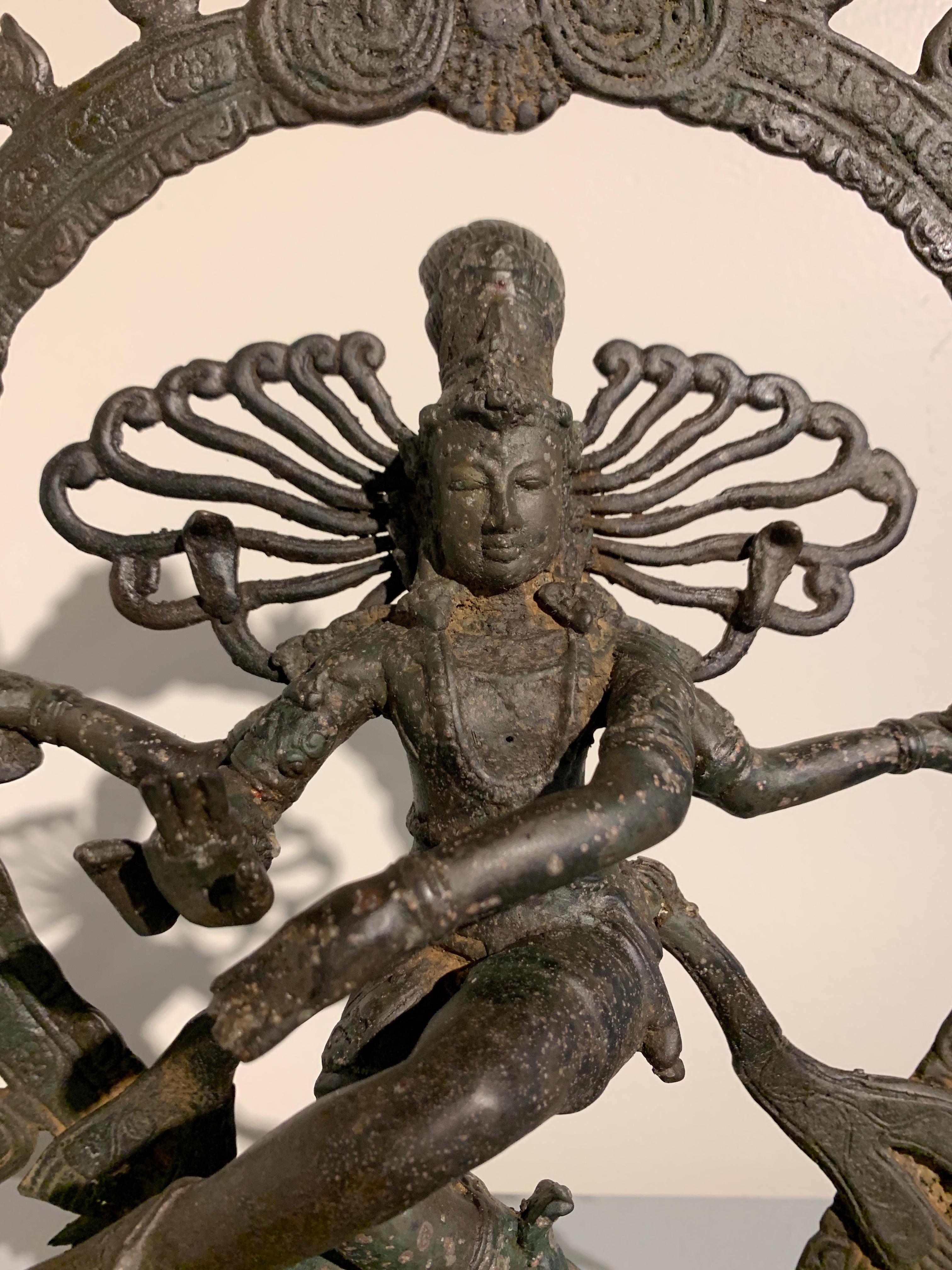 Balinese Vintage Indonesian Dancing Shiva 'Nataraja' Statue, 1970s, Bali