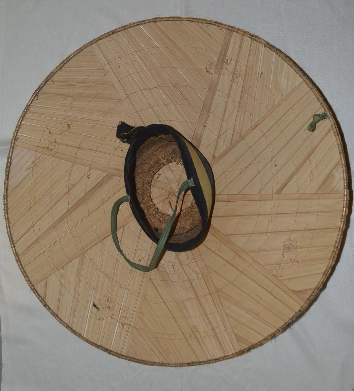 Vintage Indonesian Dayak Beaded Ceremonial Hat Interior Design Art at