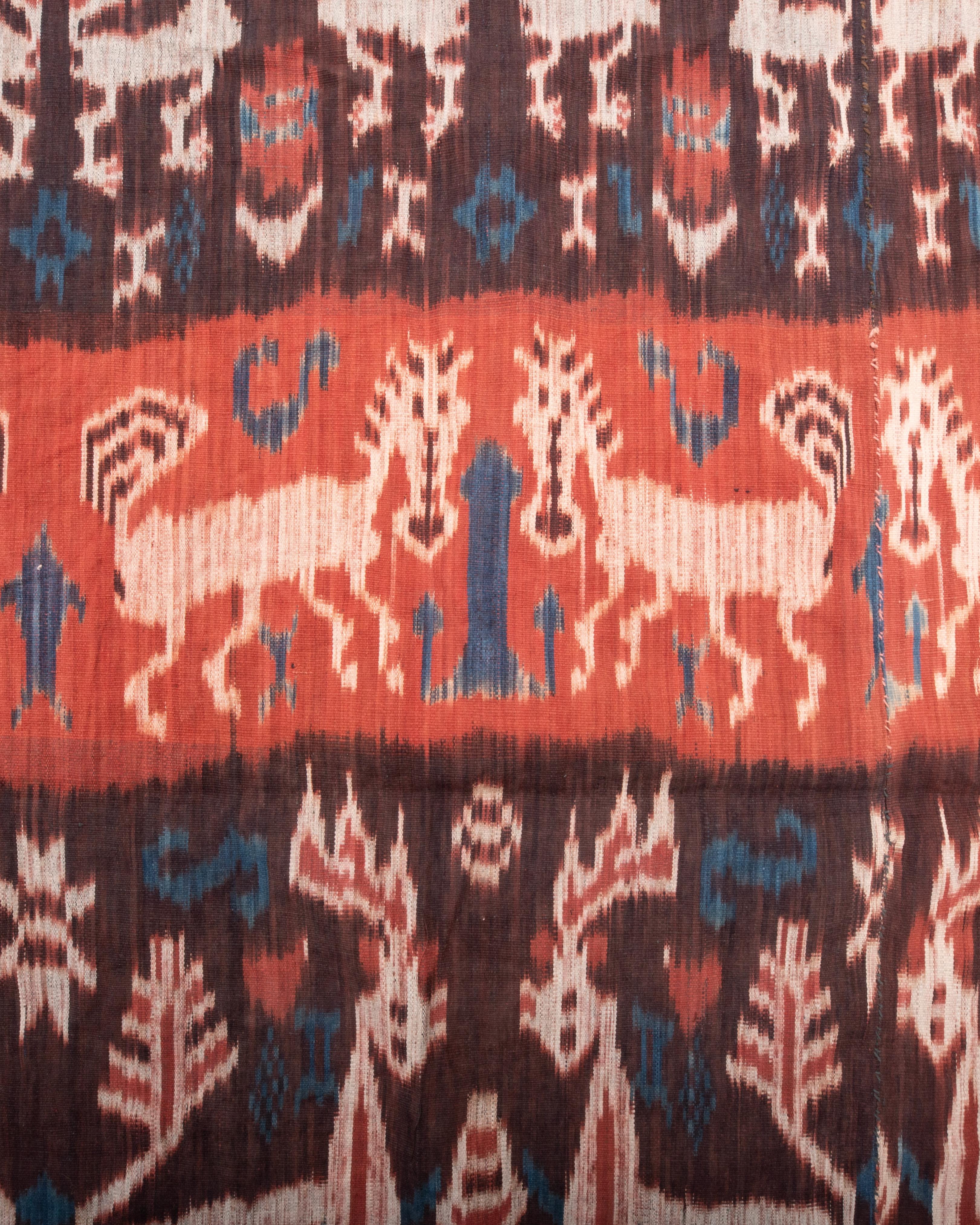 Ikat indonesiano d'epoca, Indonesia, anni '60 In condizioni buone in vendita a Istanbul, TR