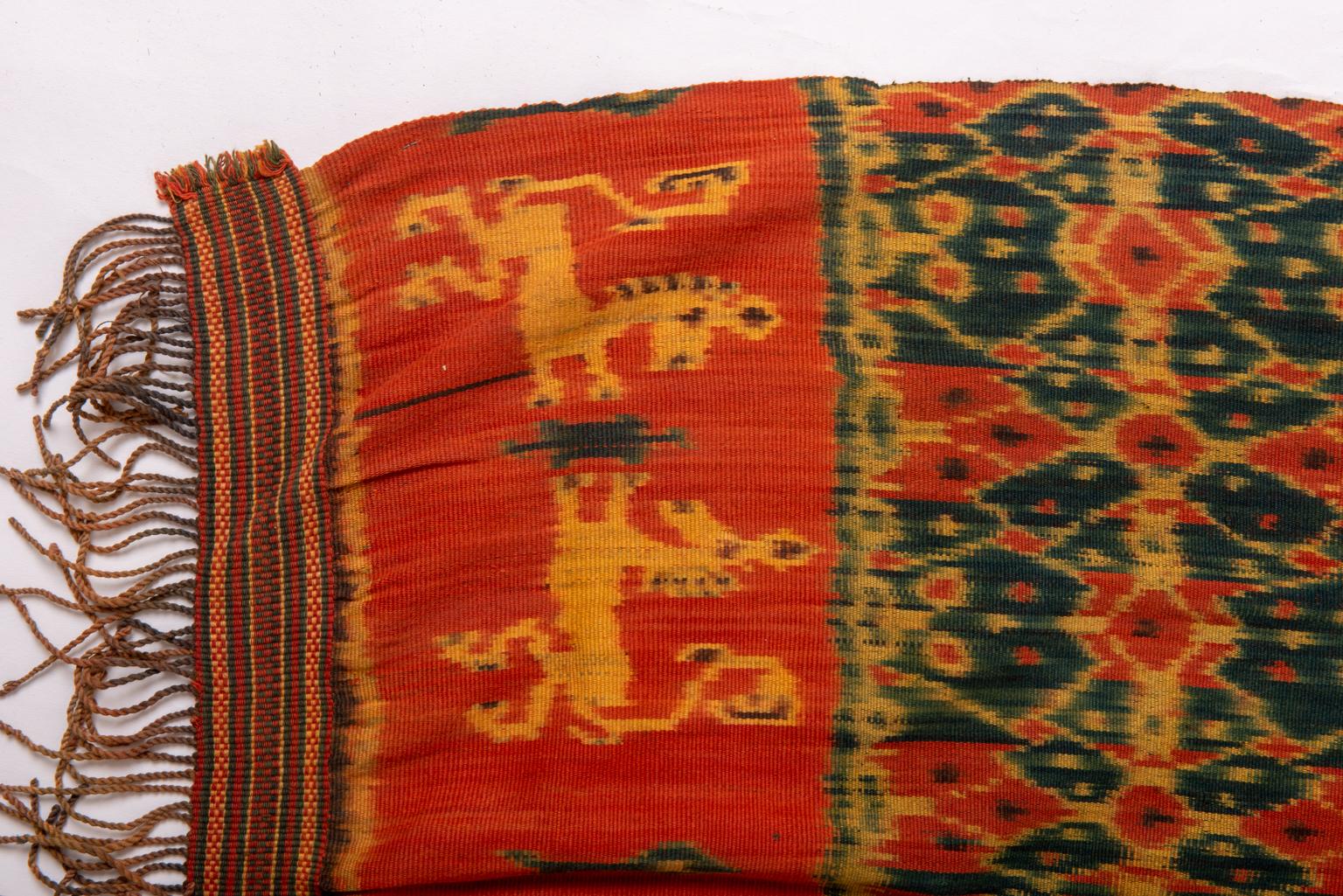 Hand-Woven  Indonesian IKAT Textile Panel