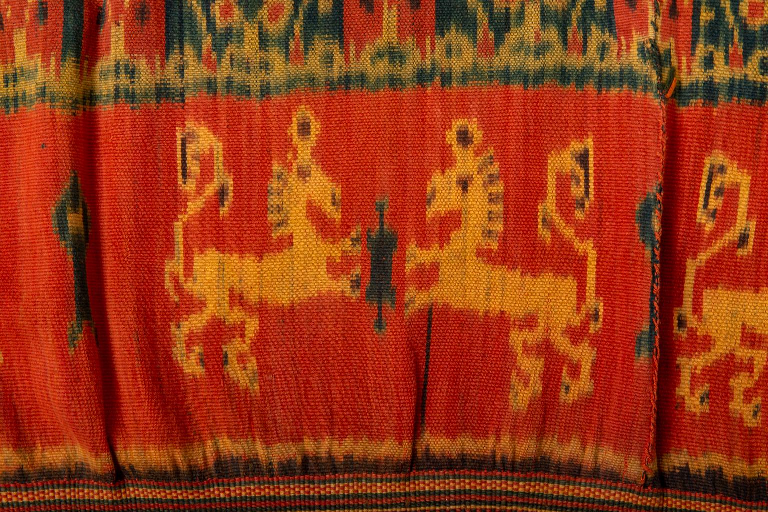  Indonesian IKAT Textile Panel 1