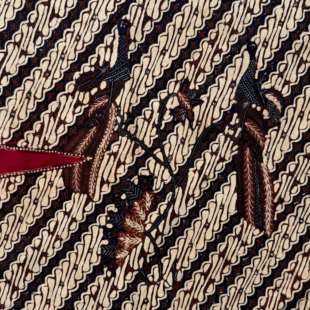 Kain Batik Tulis Kemben (tessuto per il seno) indonesiano d'epoca, Jogja (Yogyakarta) in vendita 2