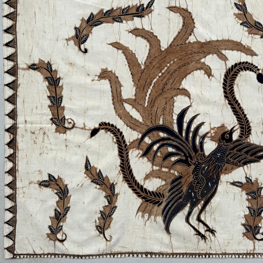 Tulis indonesiano d'epoca in Kain Batik, Solo (Surakarta), Giava, 1950 in vendita 3