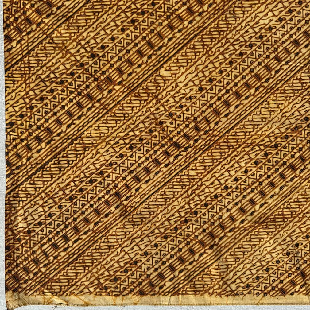 Vintage Indonesian Kain Batik Tulis, Solo (Surakarta), Java, 1960. In Good Condition For Sale In Point Richmond, CA