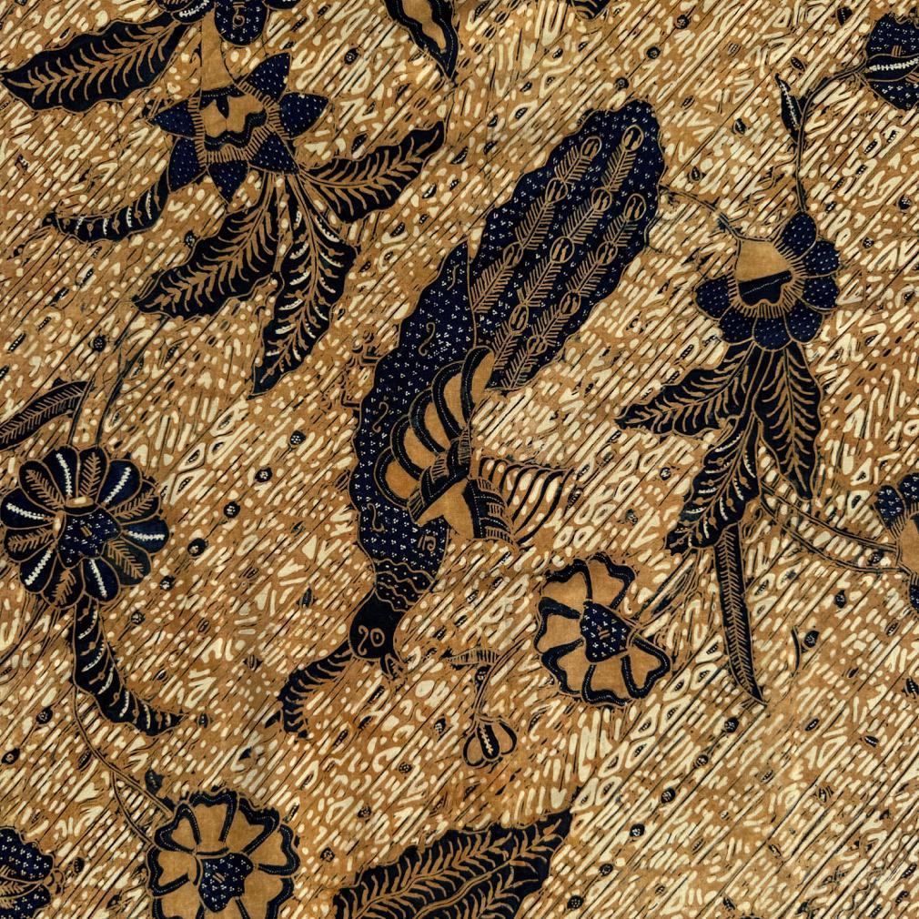 Indonesiano Tulis indonesiano vintage in Kain Batik, Solo (Surakarta), Giava, 1960. in vendita