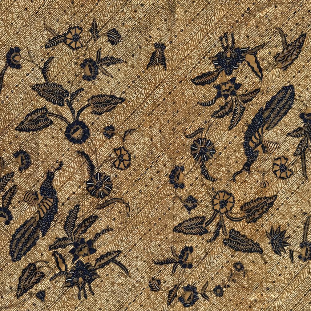 Tulis indonesiano vintage in Kain Batik, Solo (Surakarta), Giava, 1960. In condizioni buone in vendita a Point Richmond, CA