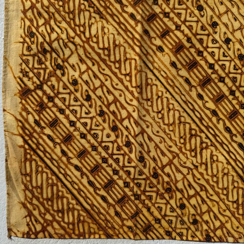Cotton Vintage Indonesian Kain Batik Tulis, Solo (Surakarta), Java, 1960. For Sale